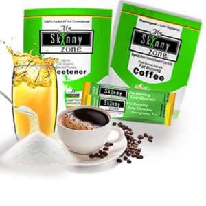 Skinny Zone Combo Packs - Get it all! Fat Burning Coffee, Teas, and Sweetener!